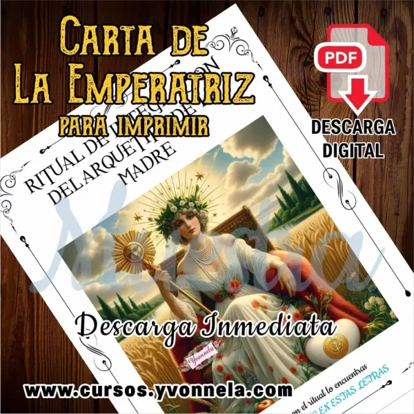 Carta Emperatriz, Ritual de Integración con el Arquetipo de la Madre