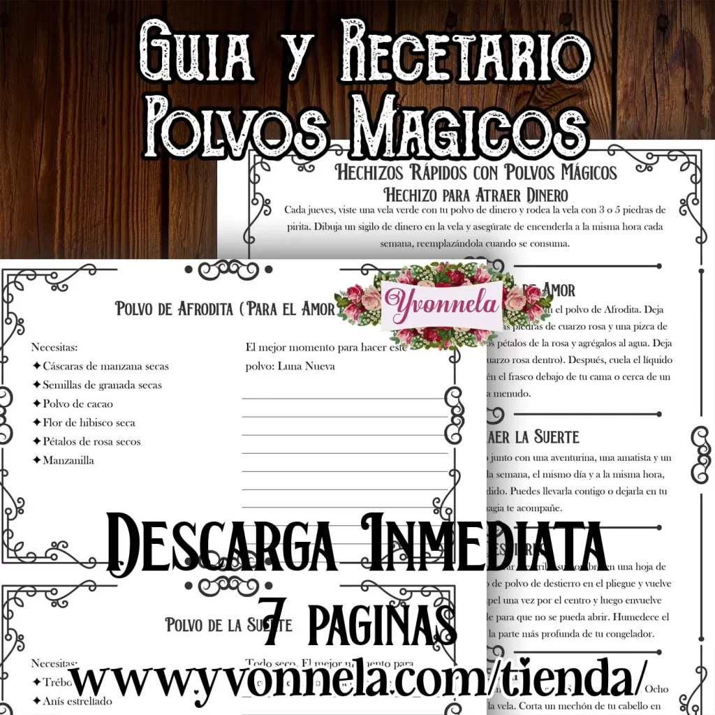 Guía y Recetario de Polvos Mágicos